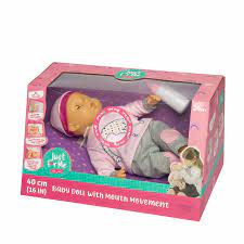 Just for Me Baby Doll with Mouth Movement (40 cm)