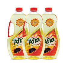 Afia Sunflower Oil 3 x 1.5Litre