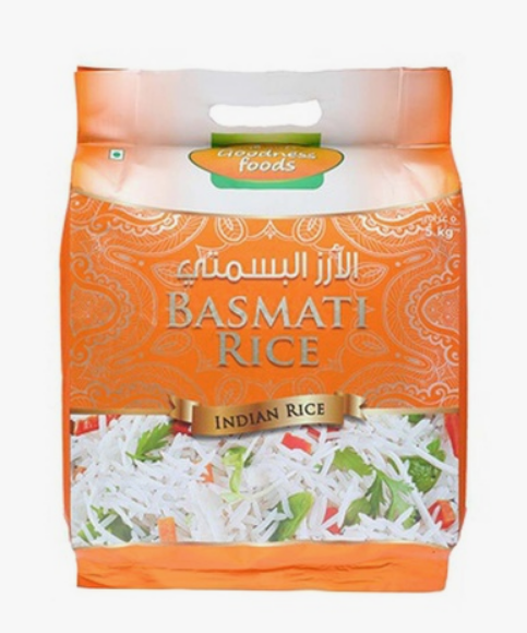 Goodness Foods Basmati Rice 5Kg