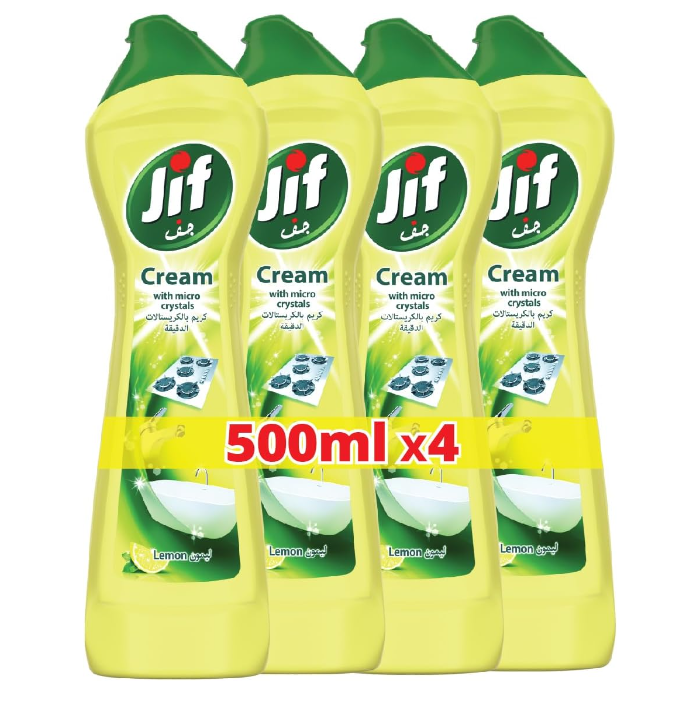 JIF Cream Cleaner 4 x 500ml