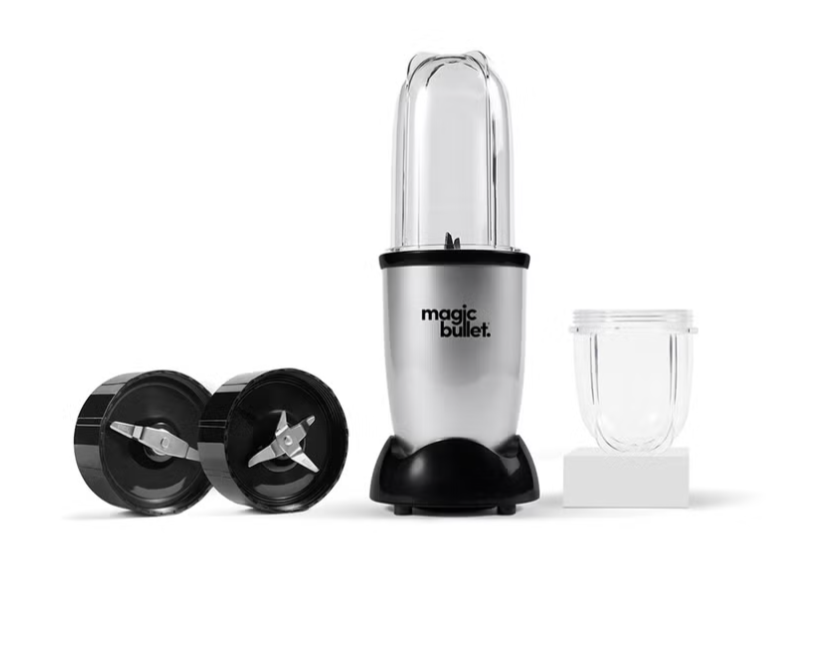 Magic Bullet 4-Piece High-Speed Blender/Mixer System 0.6 L 400 W MB4-0612 Silver/Black