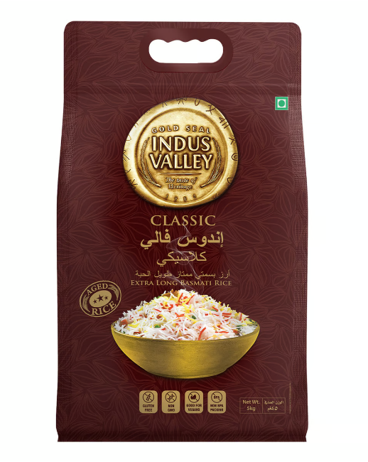 Indus Valley Extra Long Classic Basmati Rice 5 kg