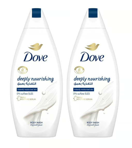 Dove Shower Gel Assorted Value Pack 2 x 250 ml