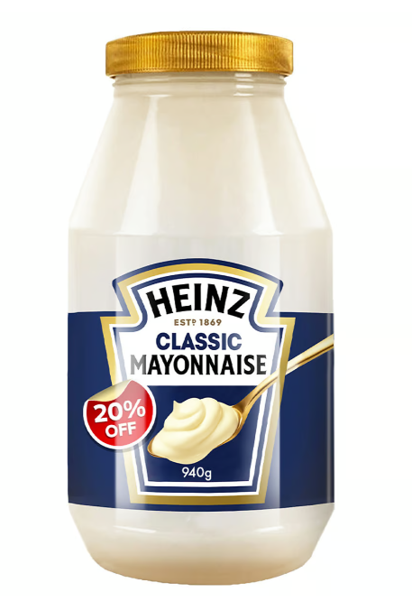 Heinz Creamy Classic Mayonnaise Value Pack 940 g