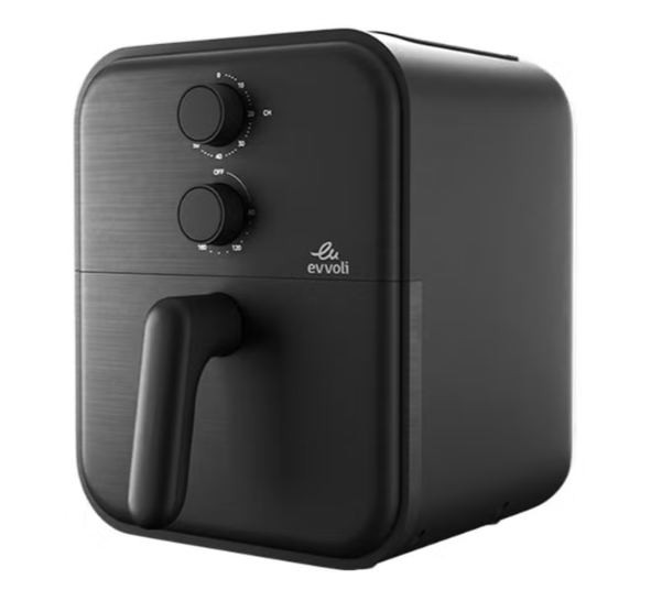 Evvoli Air Fryer 8 Preset Programs, No Pre-Heat Needed, Oil-Free Crispy And Healthy Cooking