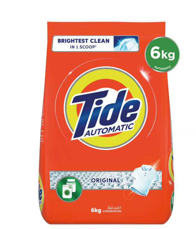 Tide Automatic Powder Laundry Detergent Original Scent 6 kg