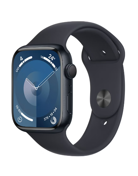 Watch Series 9 GPS 45mm Midnight Aluminium Case With Midnight Sport Band