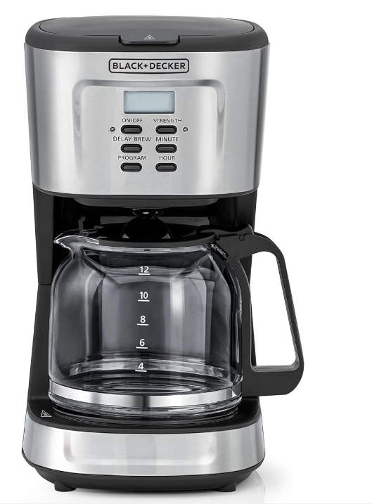 Black+Decker 900W 12 Cup 24 Hours Programmable Coffee Maker