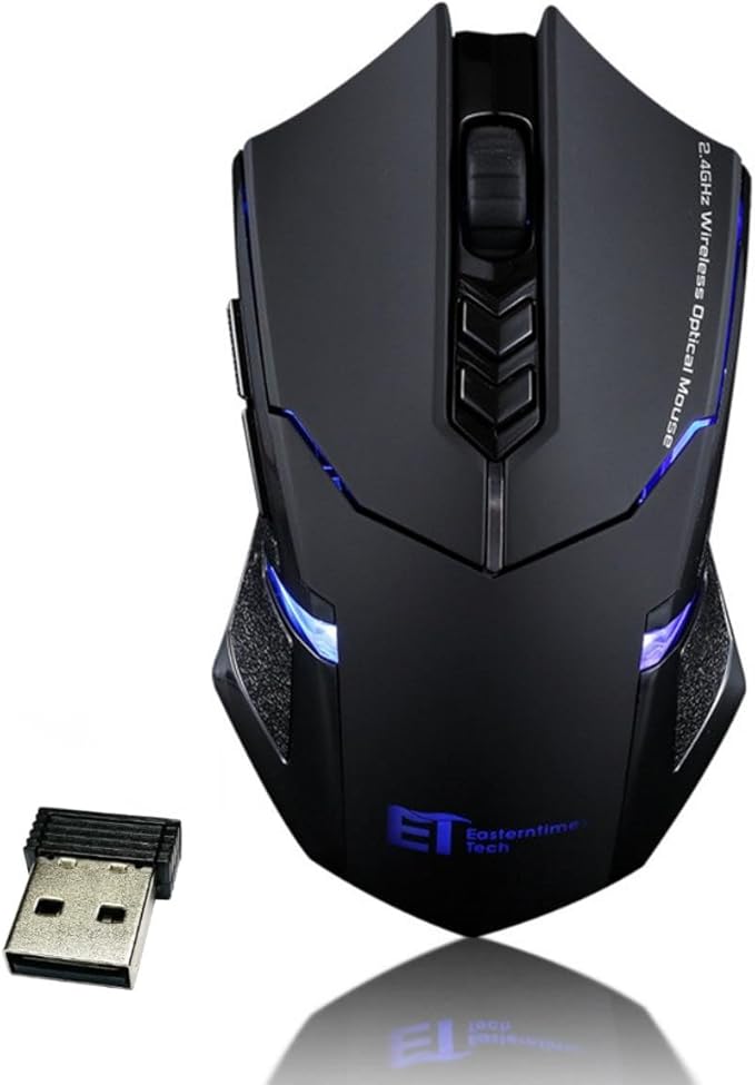 SKY-TOUCH Wireless Gaming Mouse, Black