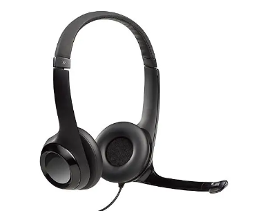 LOGITECH H390 Headset with Mic Black