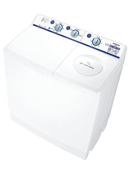 HITACHI Semi Automatic Washing Machine 16 kg PS1605SJ3CGXDGR, White