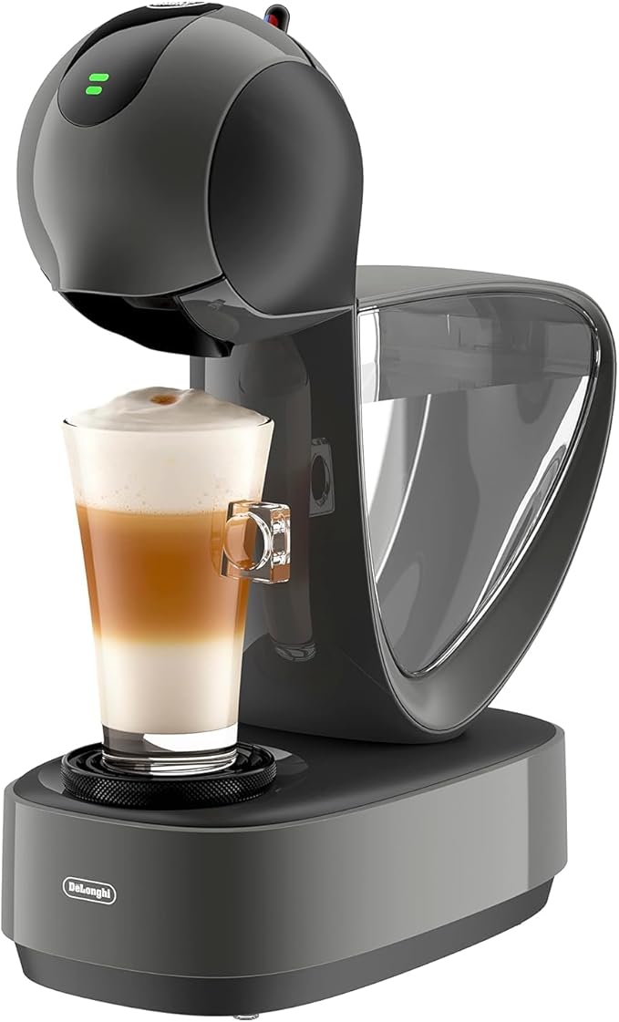 NESCAFE DOLCE GUSTO BY DE'LONGHI Infinissima Touch Automatic Capsule Coffee Machine, Grey