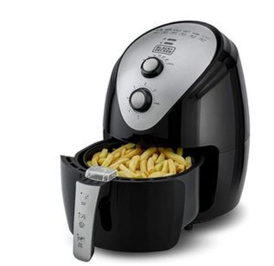 Black and Decker Air Fryer AF150B5