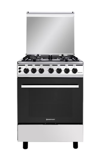 60x60 Freestanding Gas Cooker, 4 Burners