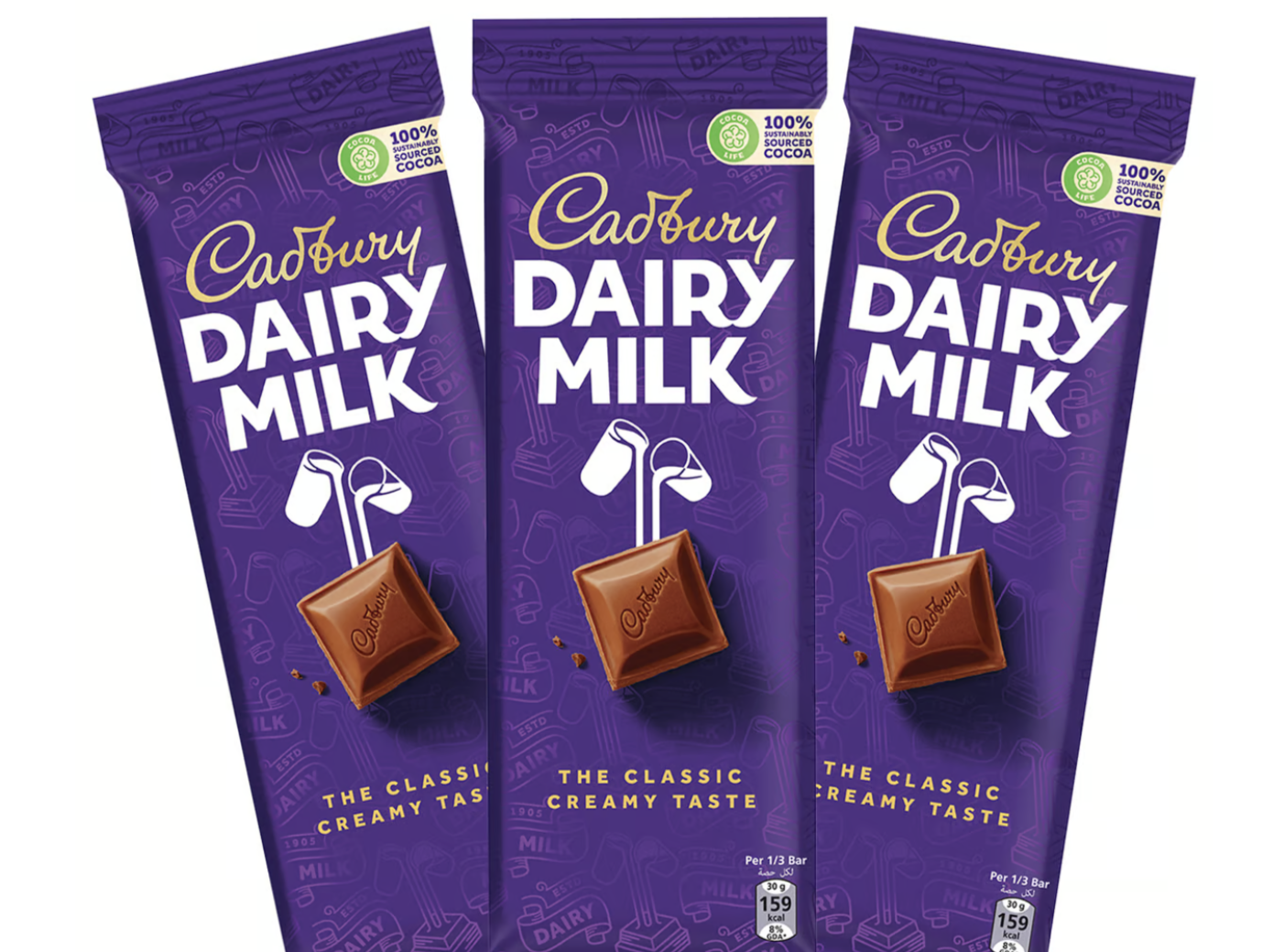 Cadbury Dairy Milk Chocolate - triple pack