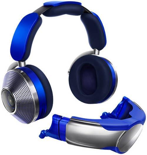 Dyson Zone WP01 Wireless Over Ear Headphones With Purification Visor Ultra Blue