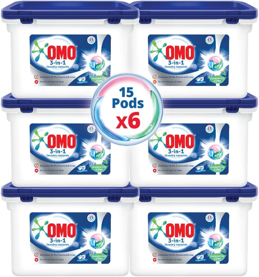 OMO 3-in-1 Laundry Capsules