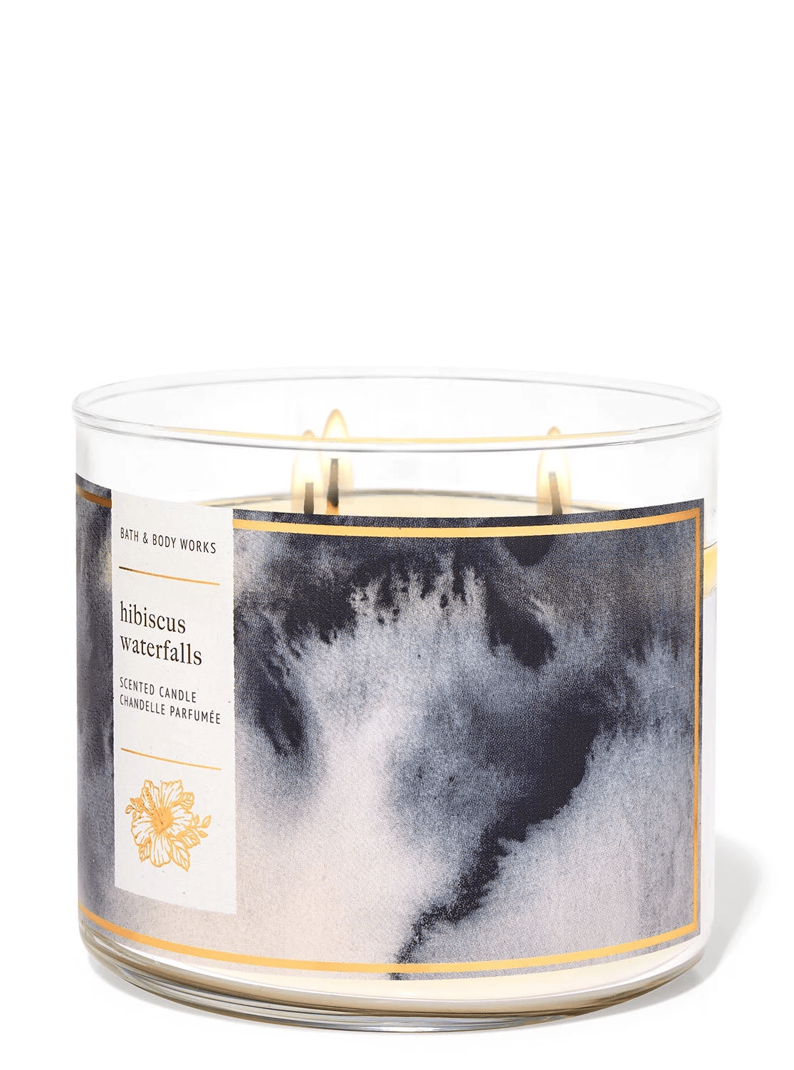 Hibiscus Waterfalls3-Wick Candle