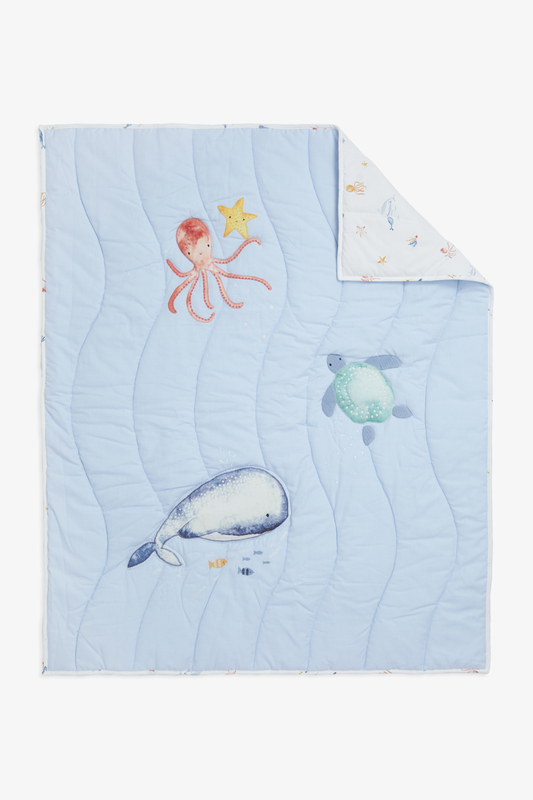 Mothercare You, Me And The Sea 4-Tog Quilt