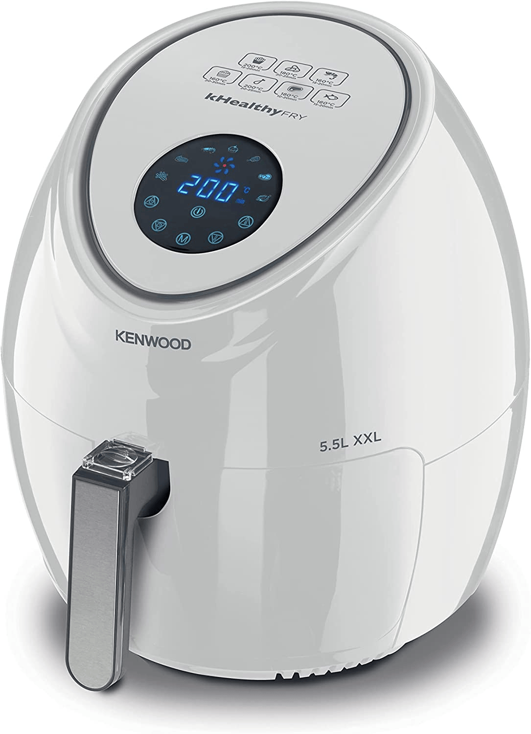 Kenwood Digital Air Fryer XXL 5.5L 2.4KG 1800W with Rapid Hot Air Circulation for Frying