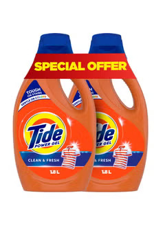 Tide Clean And Fresh Liquid Detergent Pack of 2