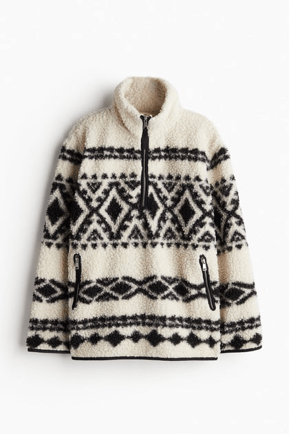 Zip-top teddy jacket