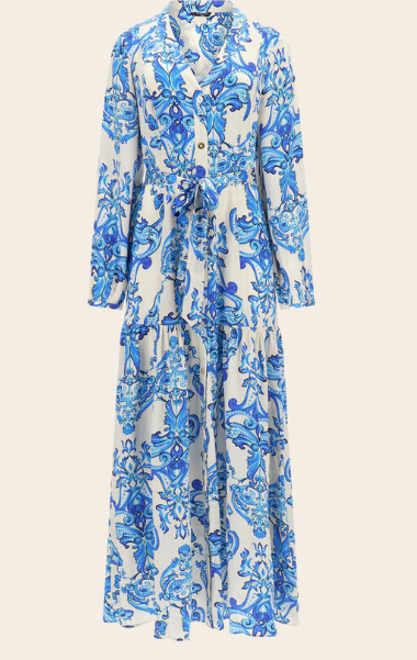 Marciano Silk Long Dress