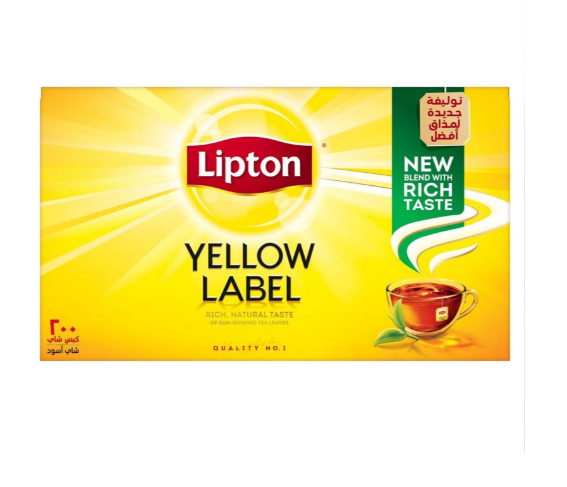 Lipton Yellow Label Tea Value Pack 200 Teabags